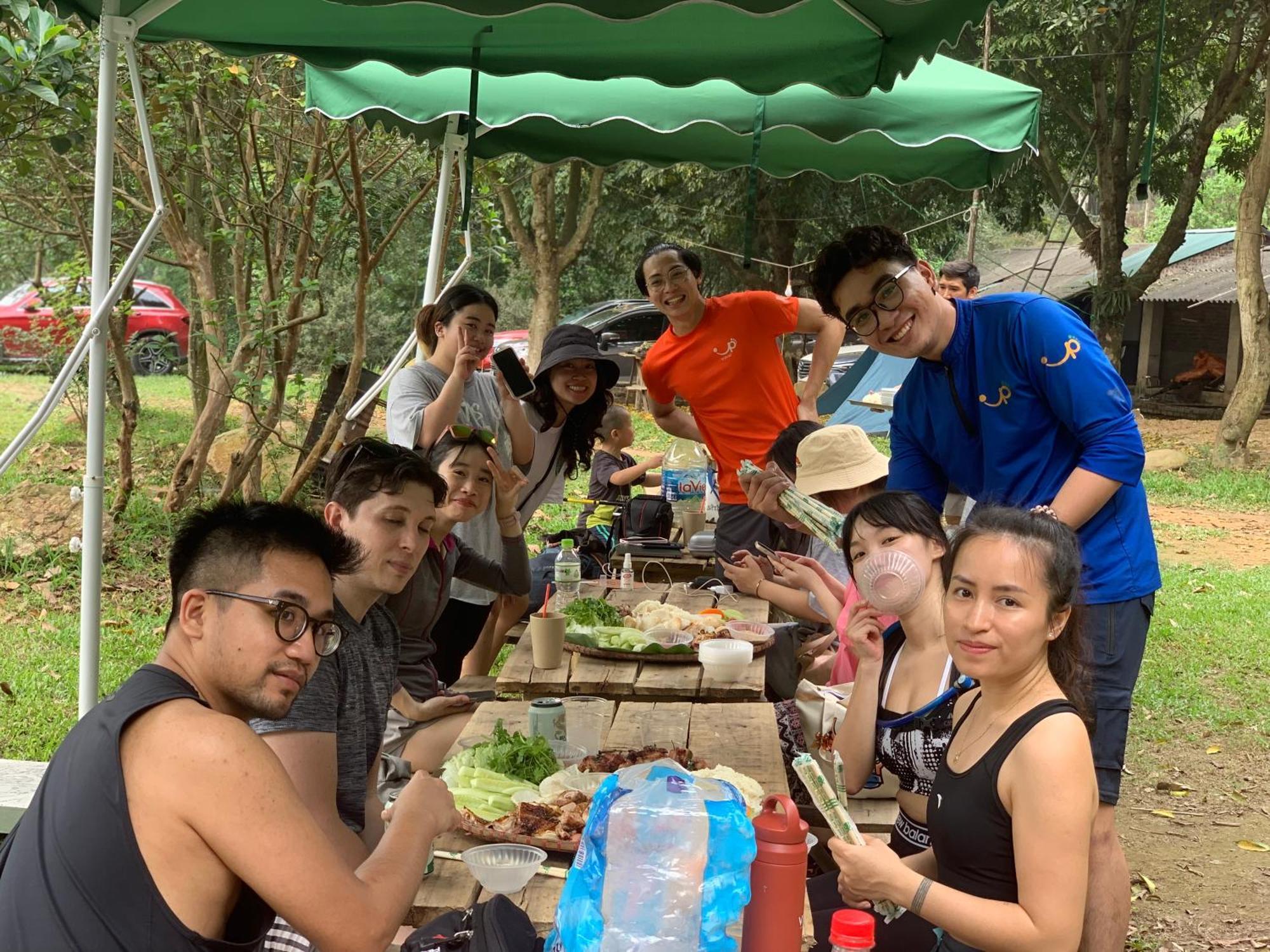 Chu Thien Homestay And Camping 河内 外观 照片