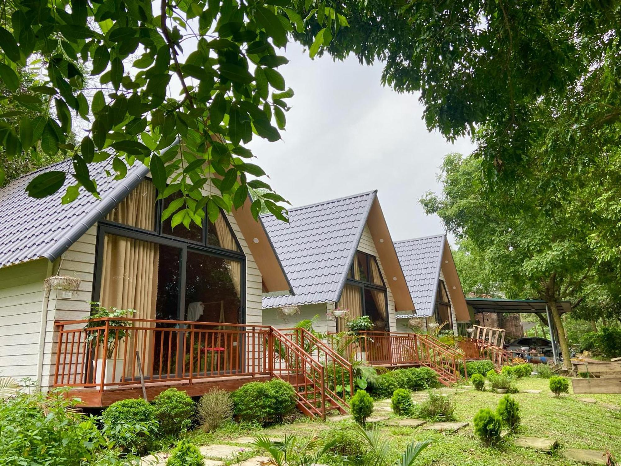 Chu Thien Homestay And Camping 河内 外观 照片