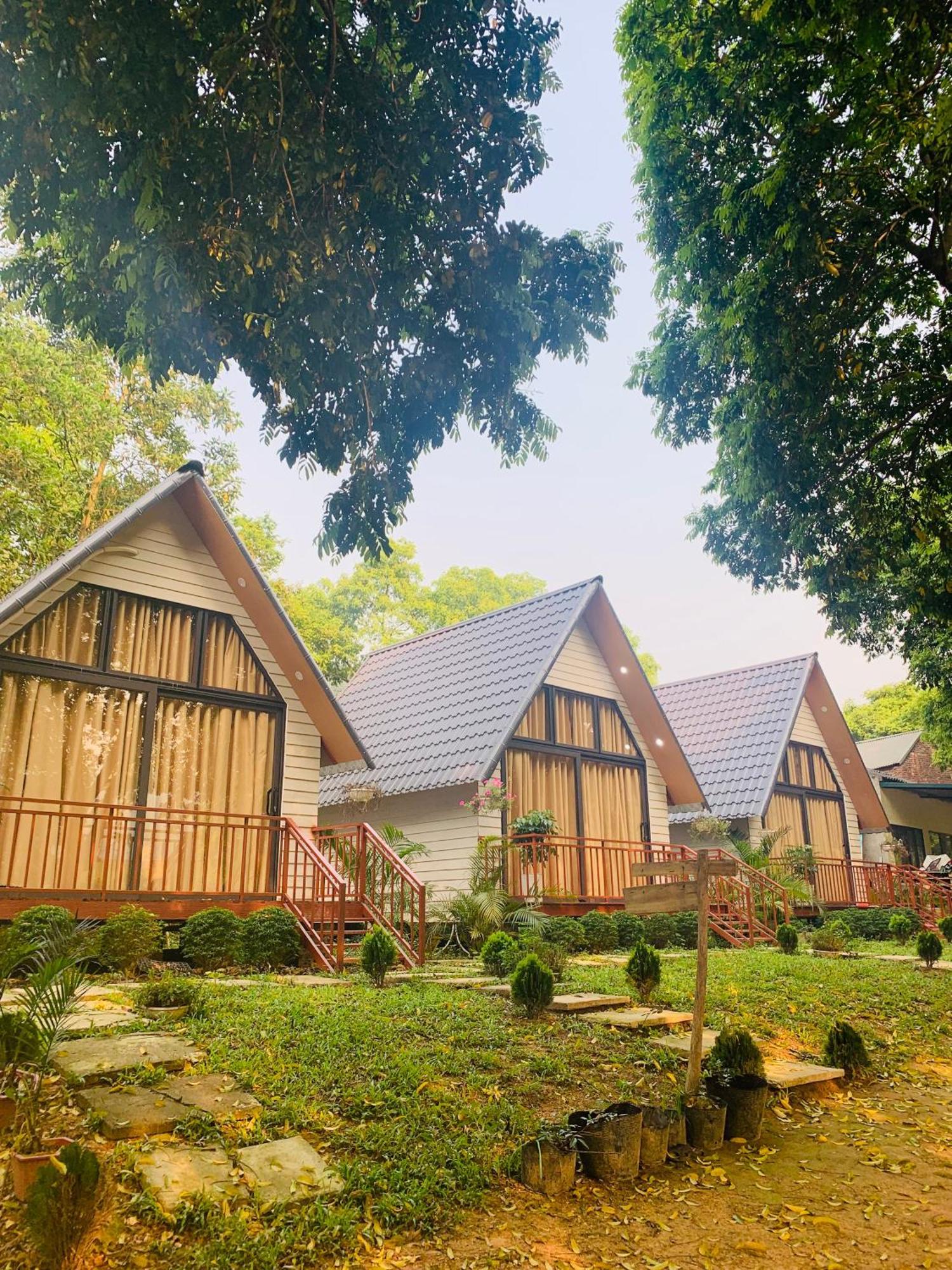 Chu Thien Homestay And Camping 河内 外观 照片