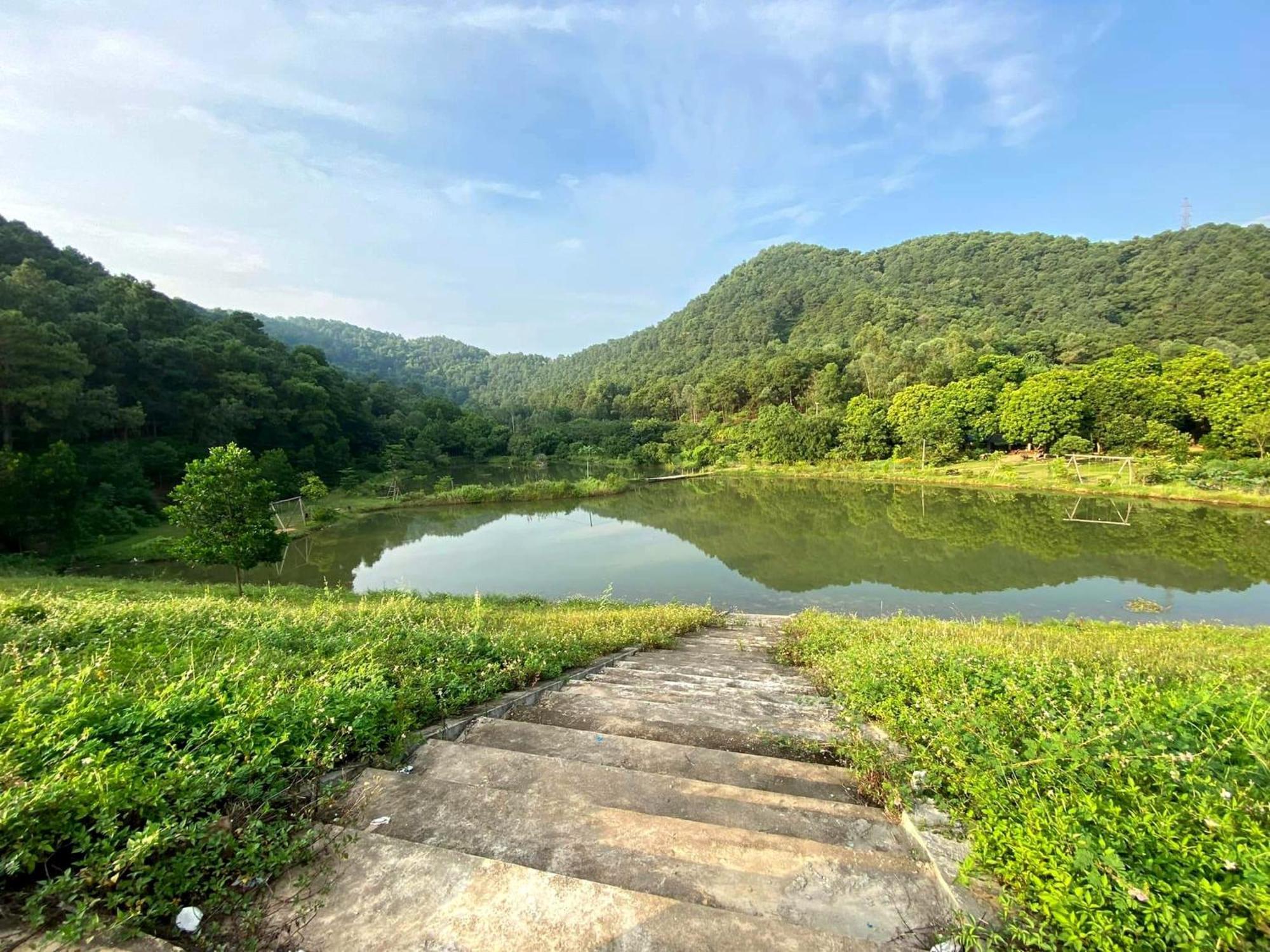 Chu Thien Homestay And Camping 河内 外观 照片